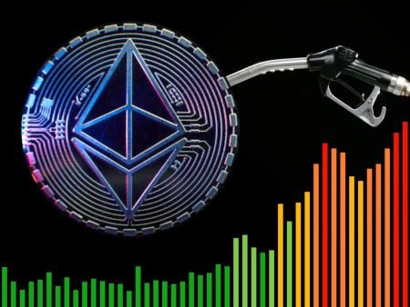 Ethereum Gas Fees are down while prices are rising.