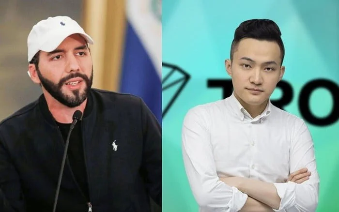 Justin Sun: “I just bought a bitcoin dip,” on “equal” with the President of El Salvador