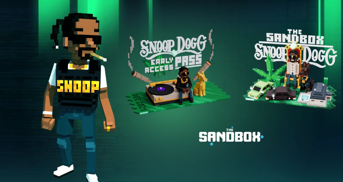 American Rapper, Snoop Dogg Releases NFT collection ‘the doggies’ on the sandbox