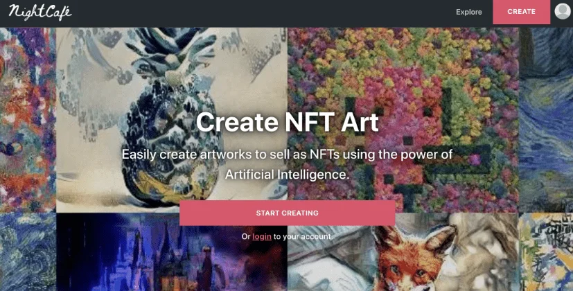 How to get free NFTs using NFT generators (NightCafé) | Coinscreed