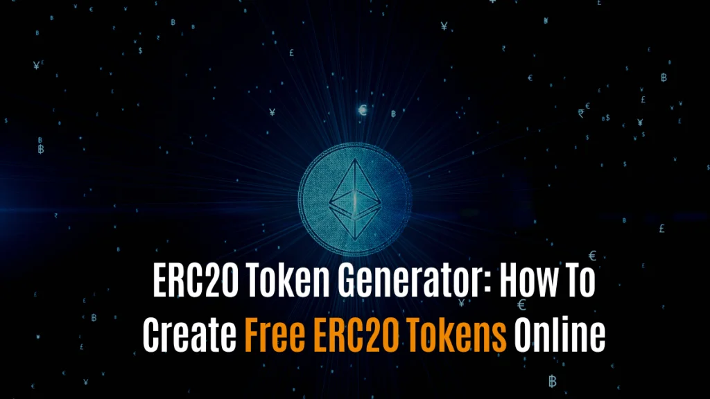 ERC20 Token Generator: How To Create Free ERC20 Tokens Online