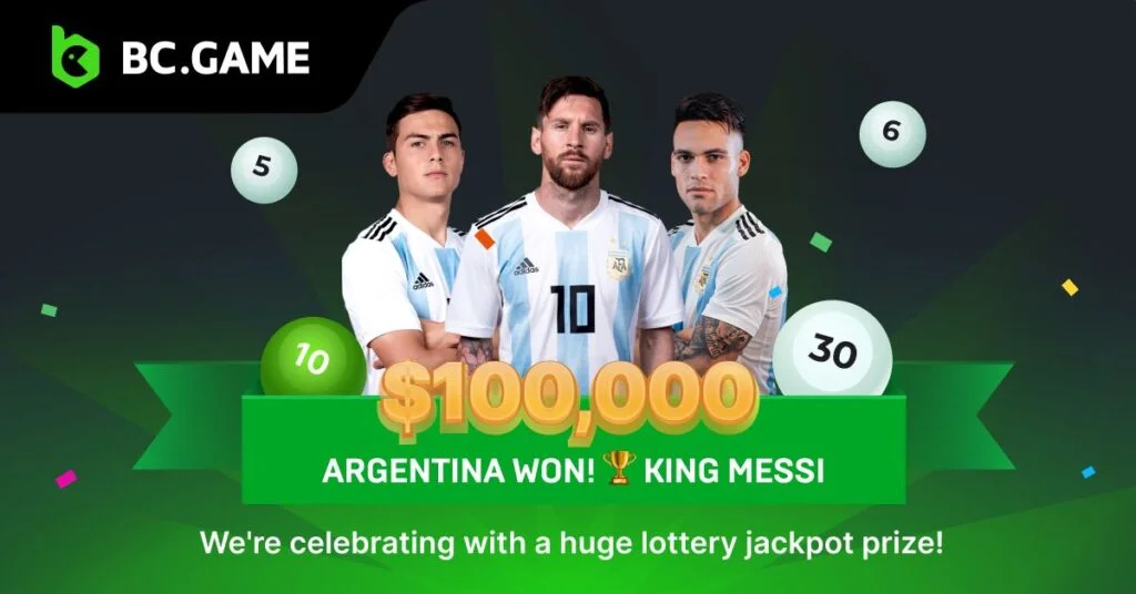 BC.GAME is Hosting A Huge Lottery Event to Celebrate Argentina's Historic Win 