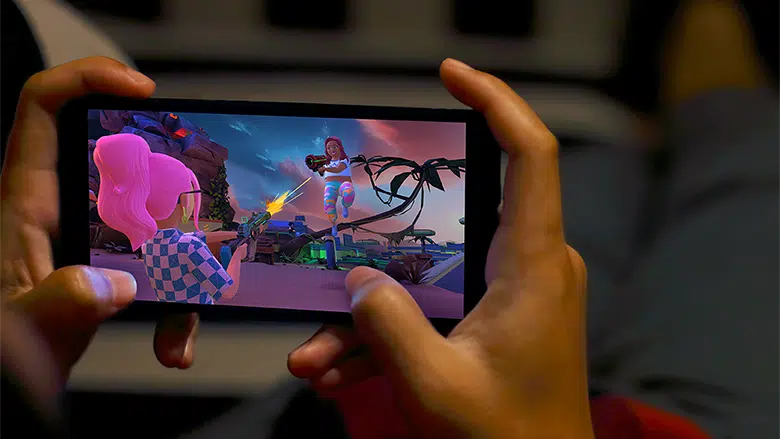 Horizon Worlds on a mobile device | Source: Meta