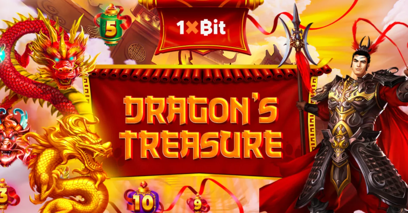 1xBit’s DRAGON’S TREASURE - Where Legends and Rewards Collide