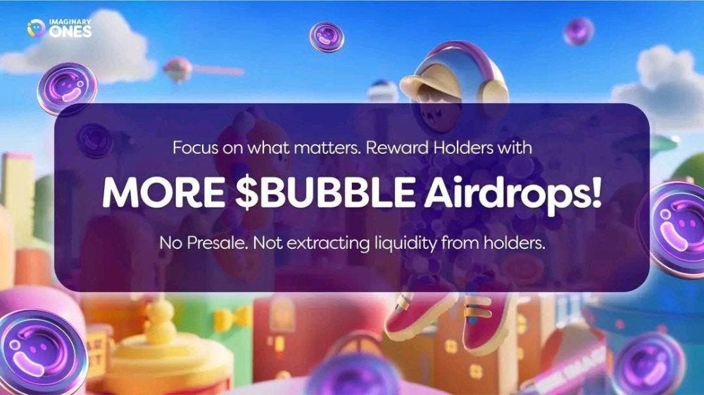 How to Claim the $BUBBLE Airdrop by Imaginary Ones