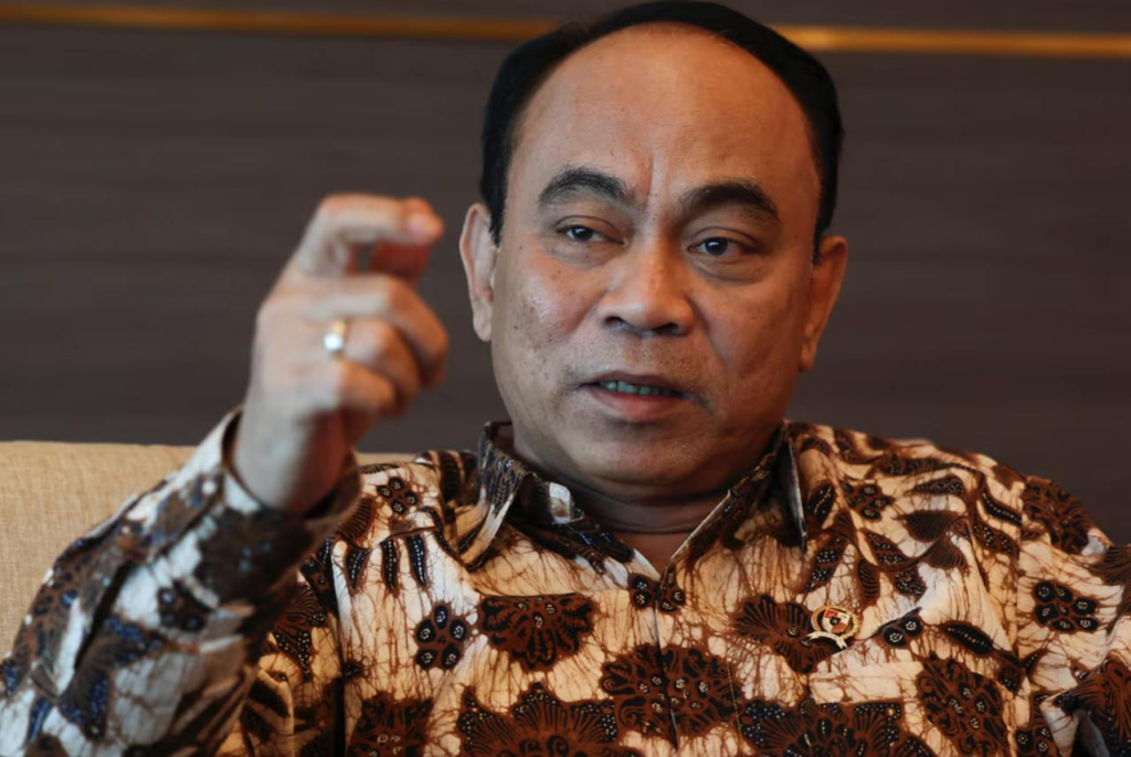 Indonesia’s Minister of Communication and Informatics, Budi Arie Setiadi, during an interview at his office in Jakarta, Indonesia, in May 2024. Source: Reuters