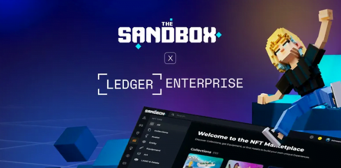 The Sandbox, Ledger Enterprise partner for metaverse businesses