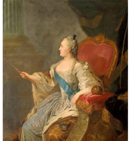 Empress Catherine the Great in 1763. Source: Tarisio