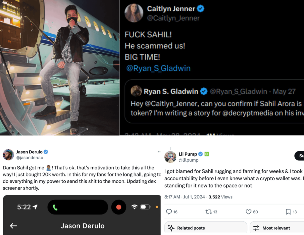 Sahil's $30M Pump and Dump Celebrity Meme Coin Scheme