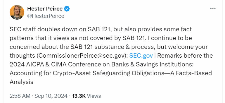 Source: Hester Peirce