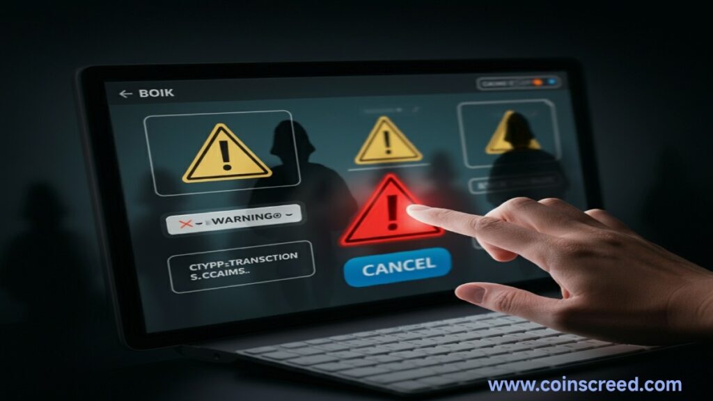 How to Spot and Avoid Common Crypto Transaction Scams