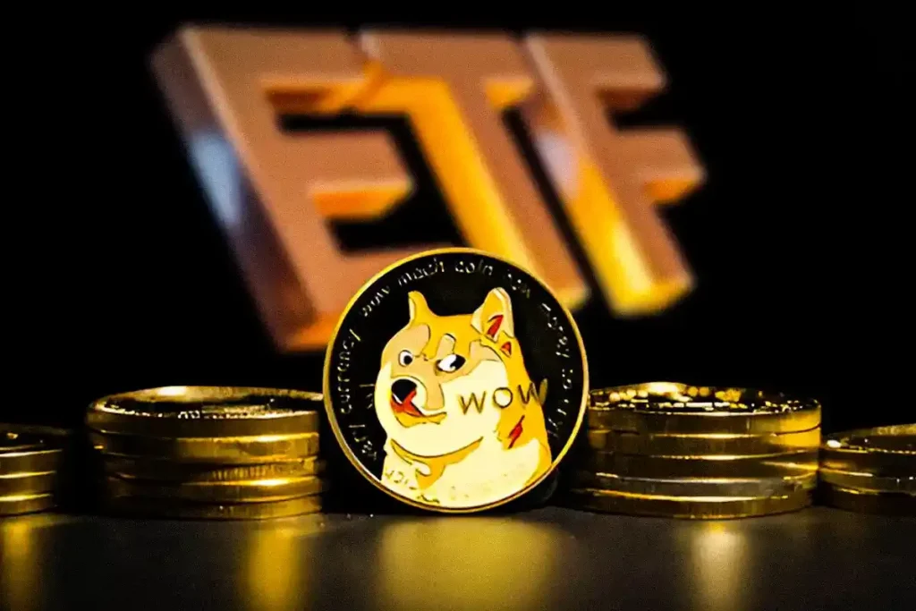 Dogecoin EFT symbolizing rising demand for potential approval