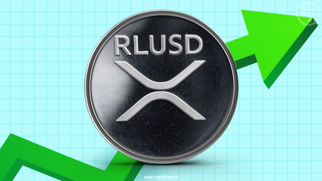 RLUSD stablecoin trading volume surges, highlighting Ripple's growing impact in the crypto market.