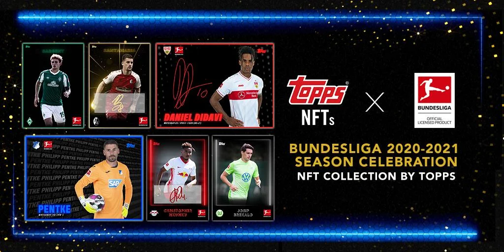 Bundesliga partners with Topps to release an NFT Collection