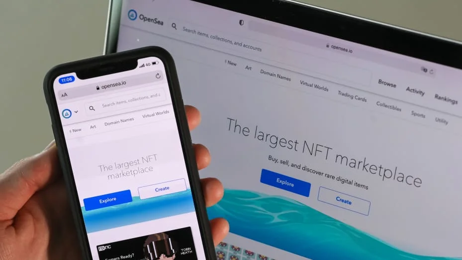 Opensea NFT Marketplace launches mobile Application