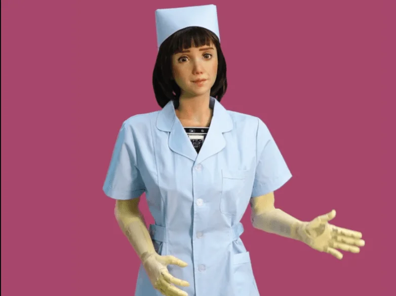 Grace, a humanoid robot nurse to be powered by the Cardano blockchain