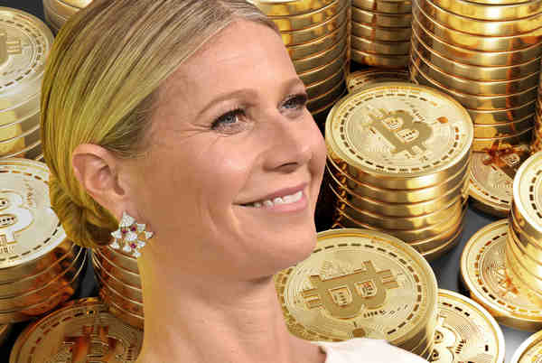 Gwyneth is giving away $500,000 in Bitcoin to followers via the Cash App