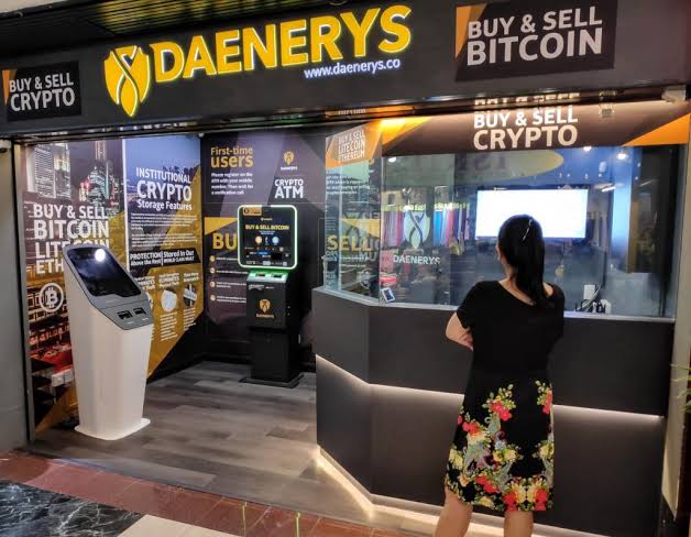 Bitcoin ATMs in Singapore shut down