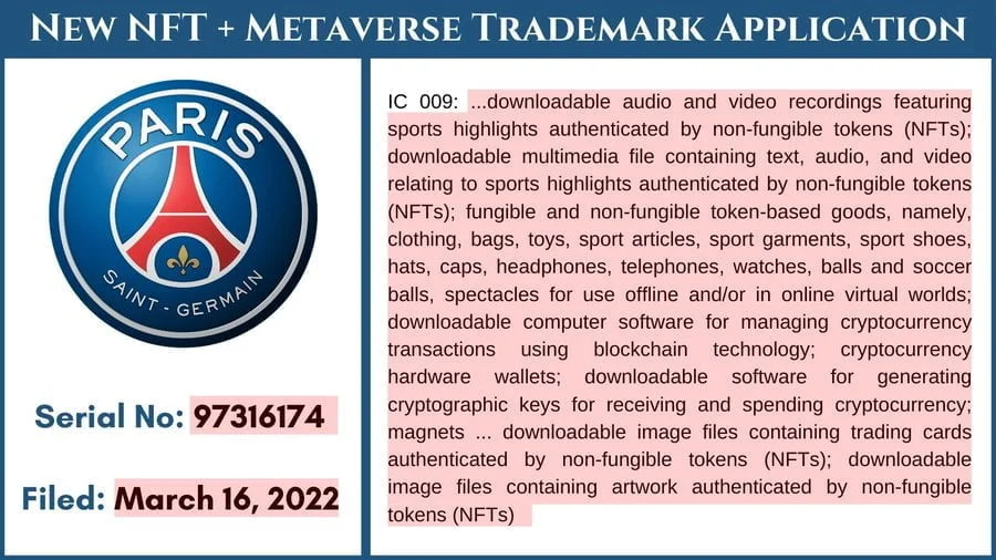 PSG Sets to Enter the Metaverse and NFTs