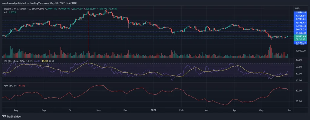 Bitcoin Hits $30,000, Is The Coin On The Way To Recovery? | Coincreed