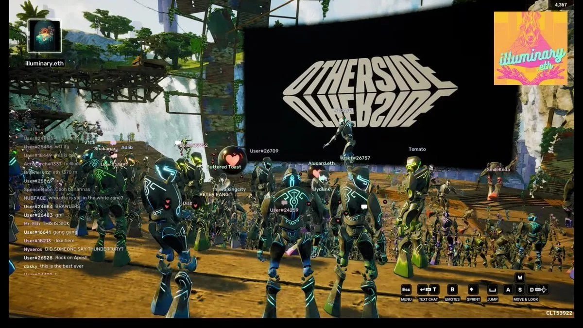 Otherside metaverse demo begins with 4,500 participants: highlights