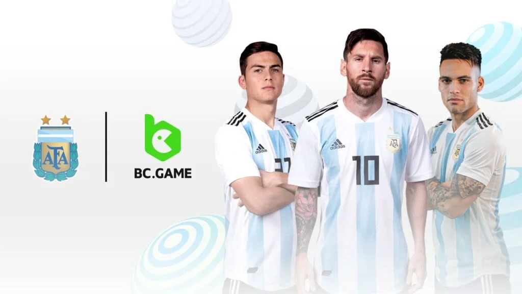 BC.GAME is now the Crypto Casino Sponsor of the Argentine Football Association