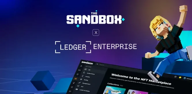 The Sandbox, Ledger Enterprise partner for metaverse businesses