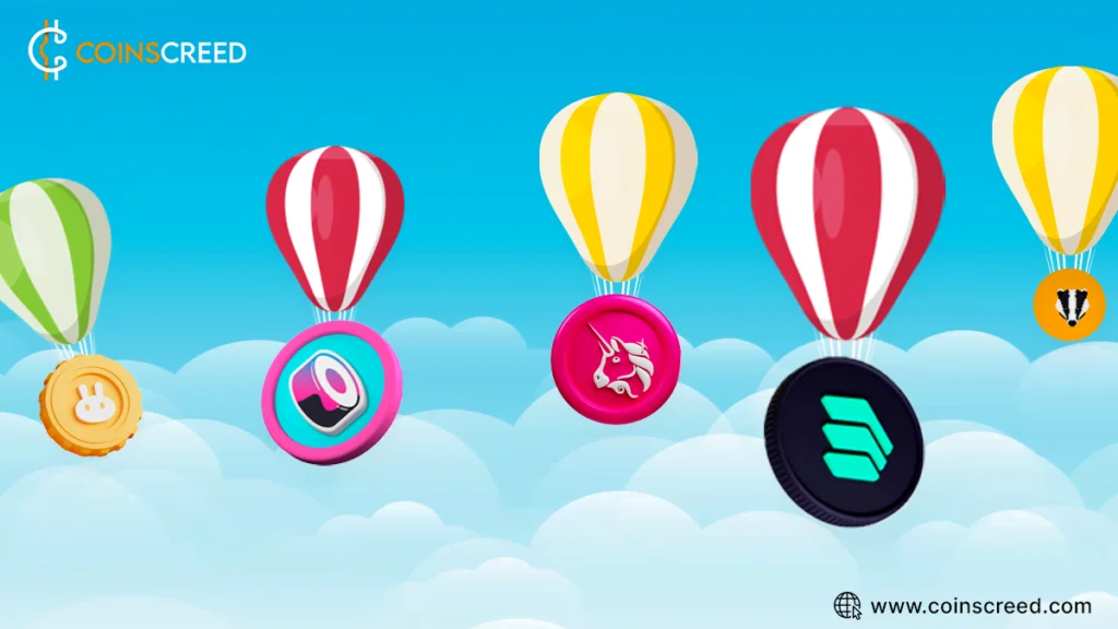 CLAIM YOUR SHARE OF THE CRYPTO MARKET WITH THESE AMAZING AIRDROPS