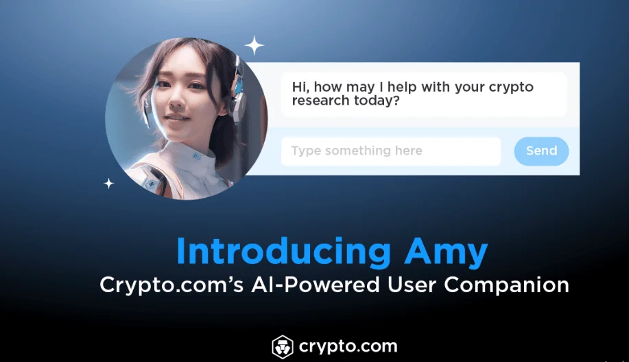 Crypto.com launches AI-based Virtual Assistant Amy