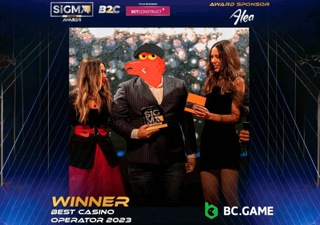 BC.GAME Honored with the “Best Casino Operator 2023” Award from SiGMA