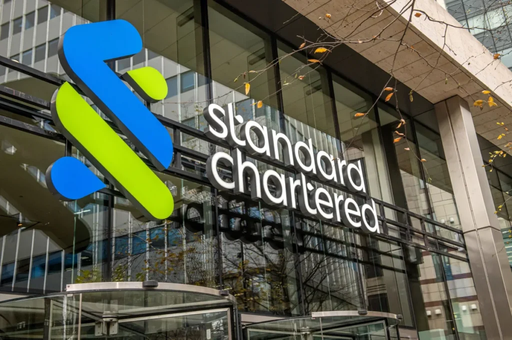 Standard Chartered Bank Launches Spot Bitcoin, ETH Trading