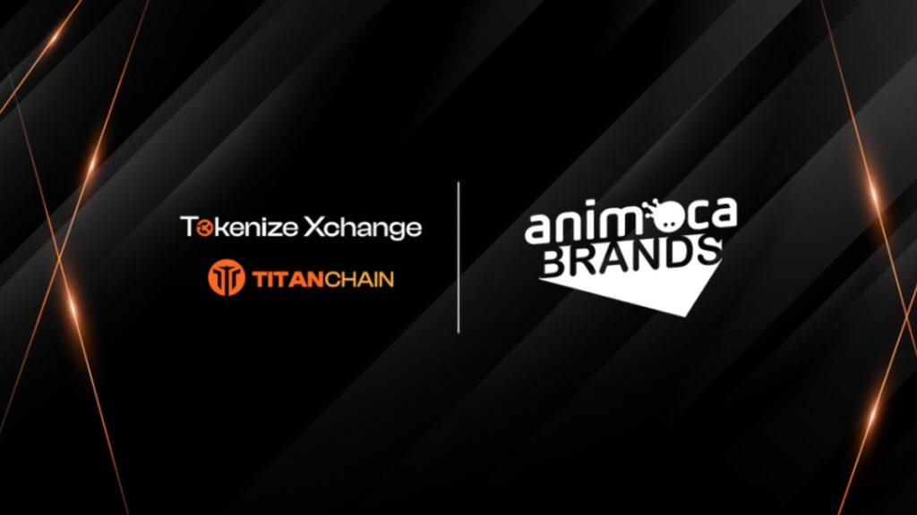 Tokenize Xchange Announces Partnership with Animoca Brands