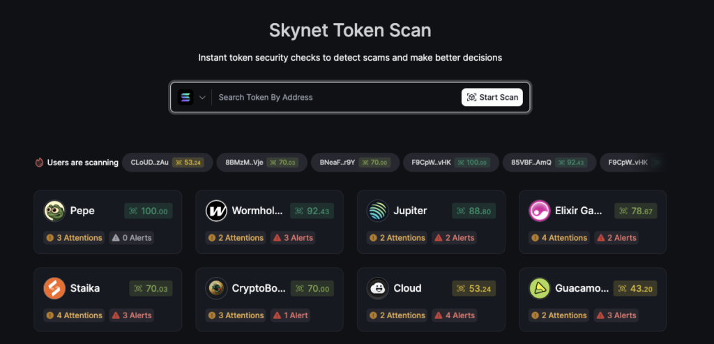 CertiK’s Token Scan tool. Source: CertiK